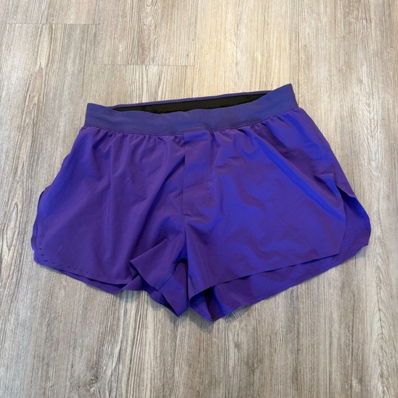 lululemon athletica Other - Lululemon Mens Medium Fast & Free 3" Lined Split Shorts Purple
